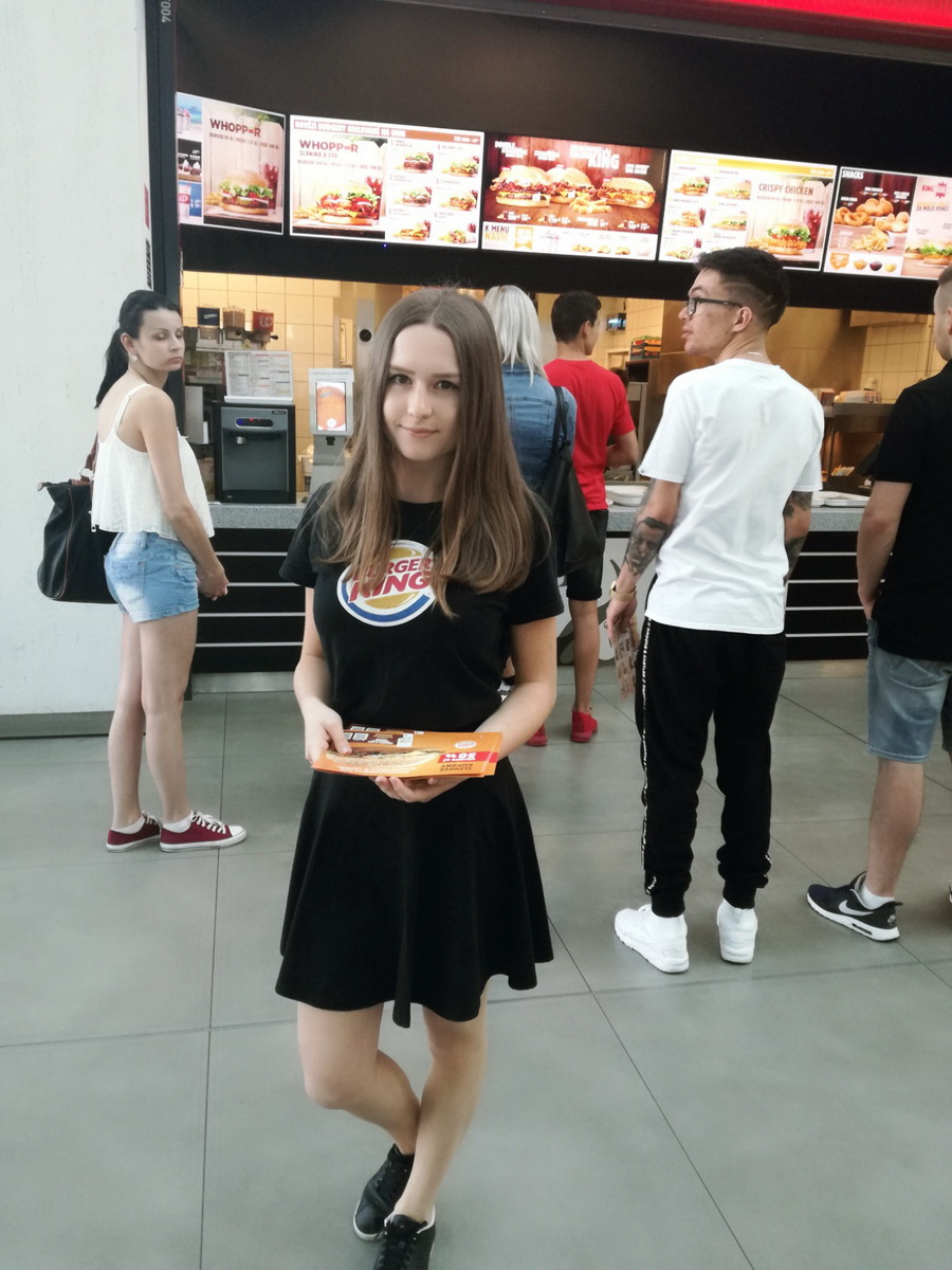 Hosteska pro Burger King OC Forum Nova Karolína